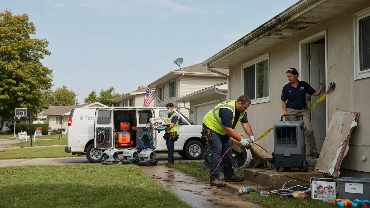 Water Damage Restoration in Arcola, IN near me